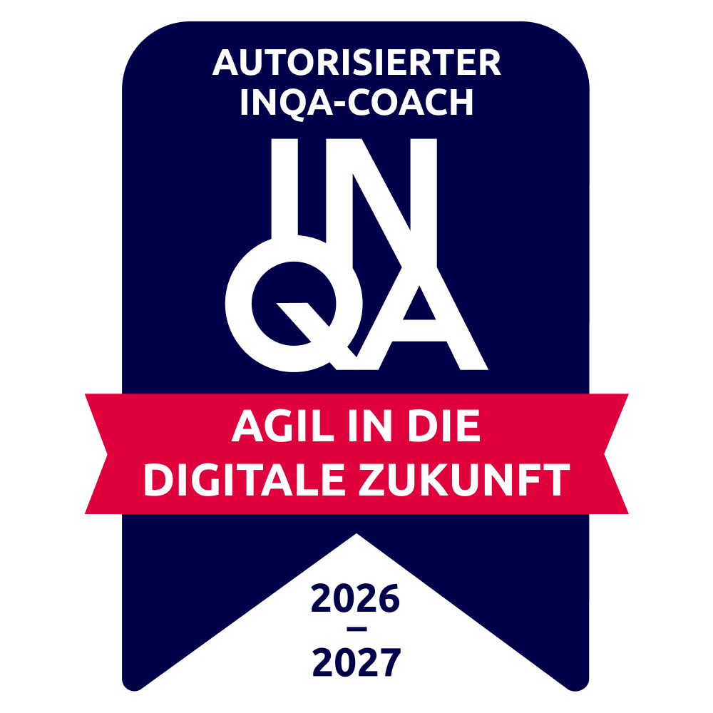 Autorisierter INQA-Coach 2026 bis 2027 - Agil in die digitale Zukunft
